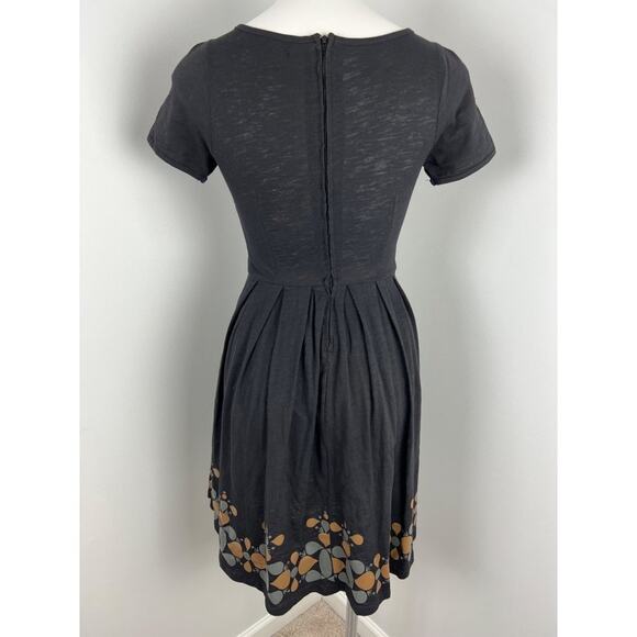 Dear Creatures Short Sleeved Fit & Flare Dress XS Twee - Picture 4 of 6